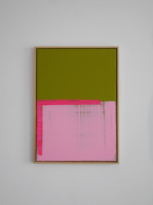 Abstraktes Bild - "Tagwerk I" 50 x 70 cm