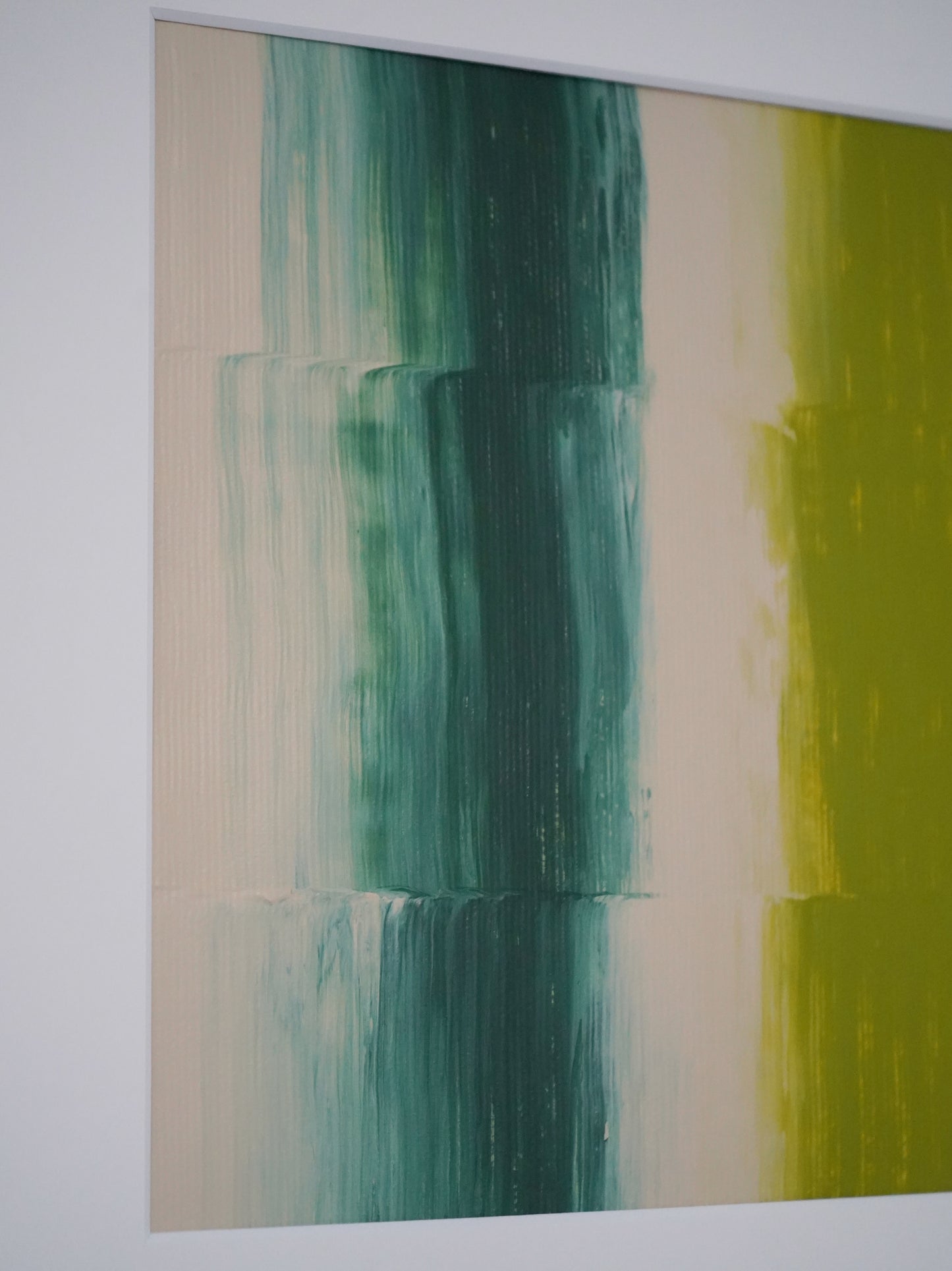 Framed "AURA" - Green