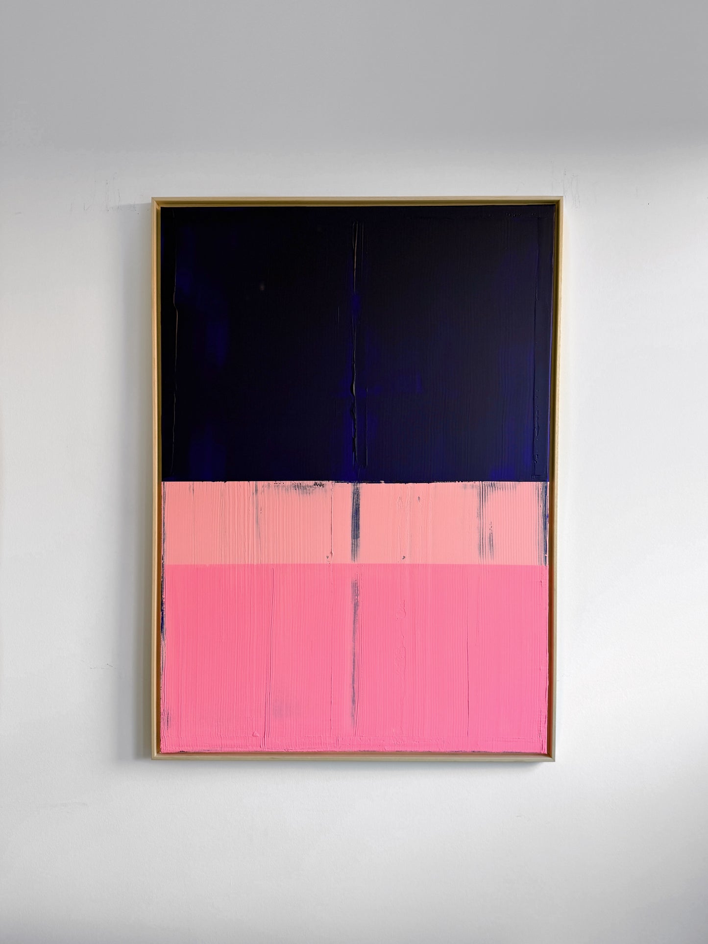 Abstraktes Bild "Auf und Ab IX" 100 x 140 cm