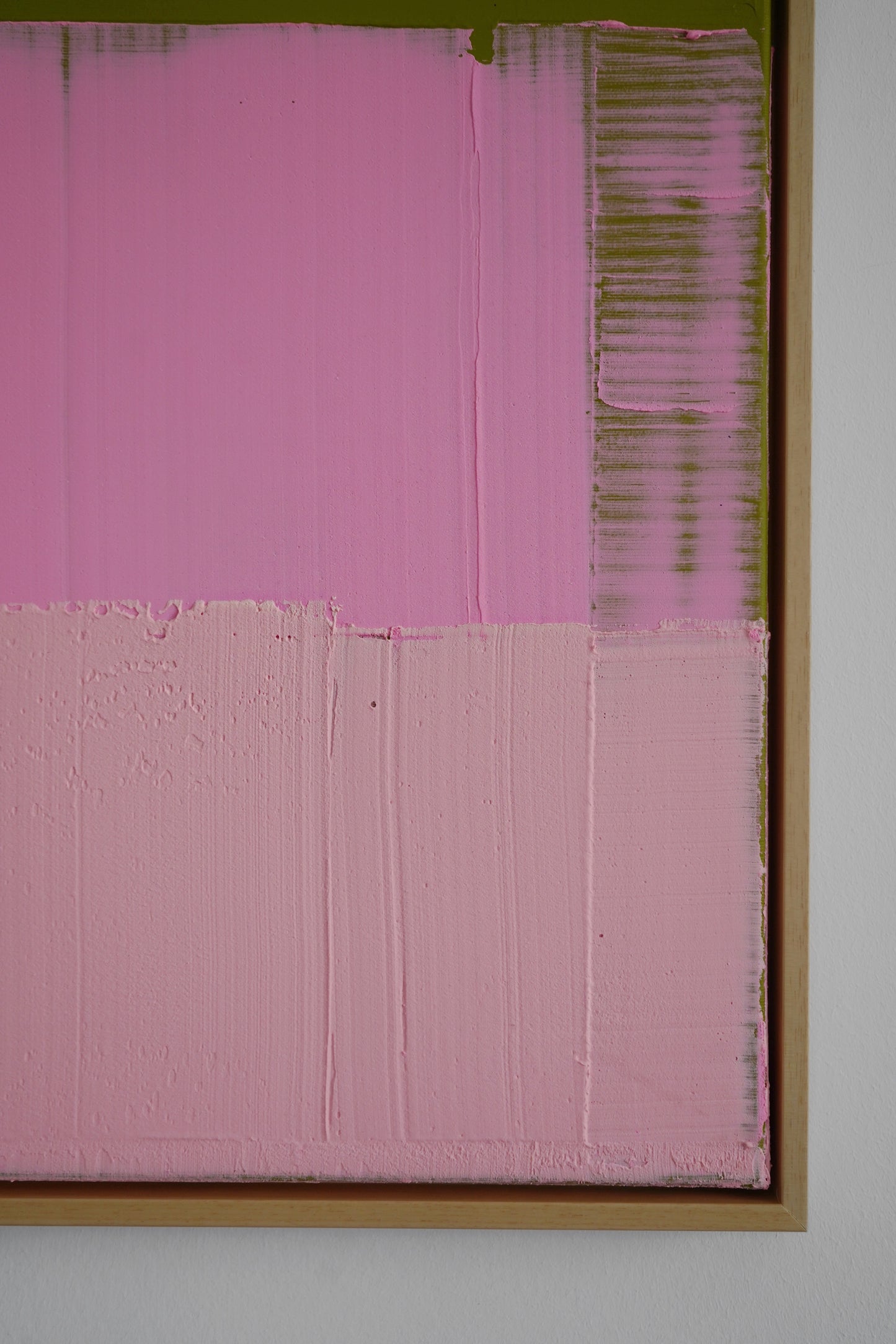 Abstraktes Bild - "Tagwerk II" 50 x 70 cm