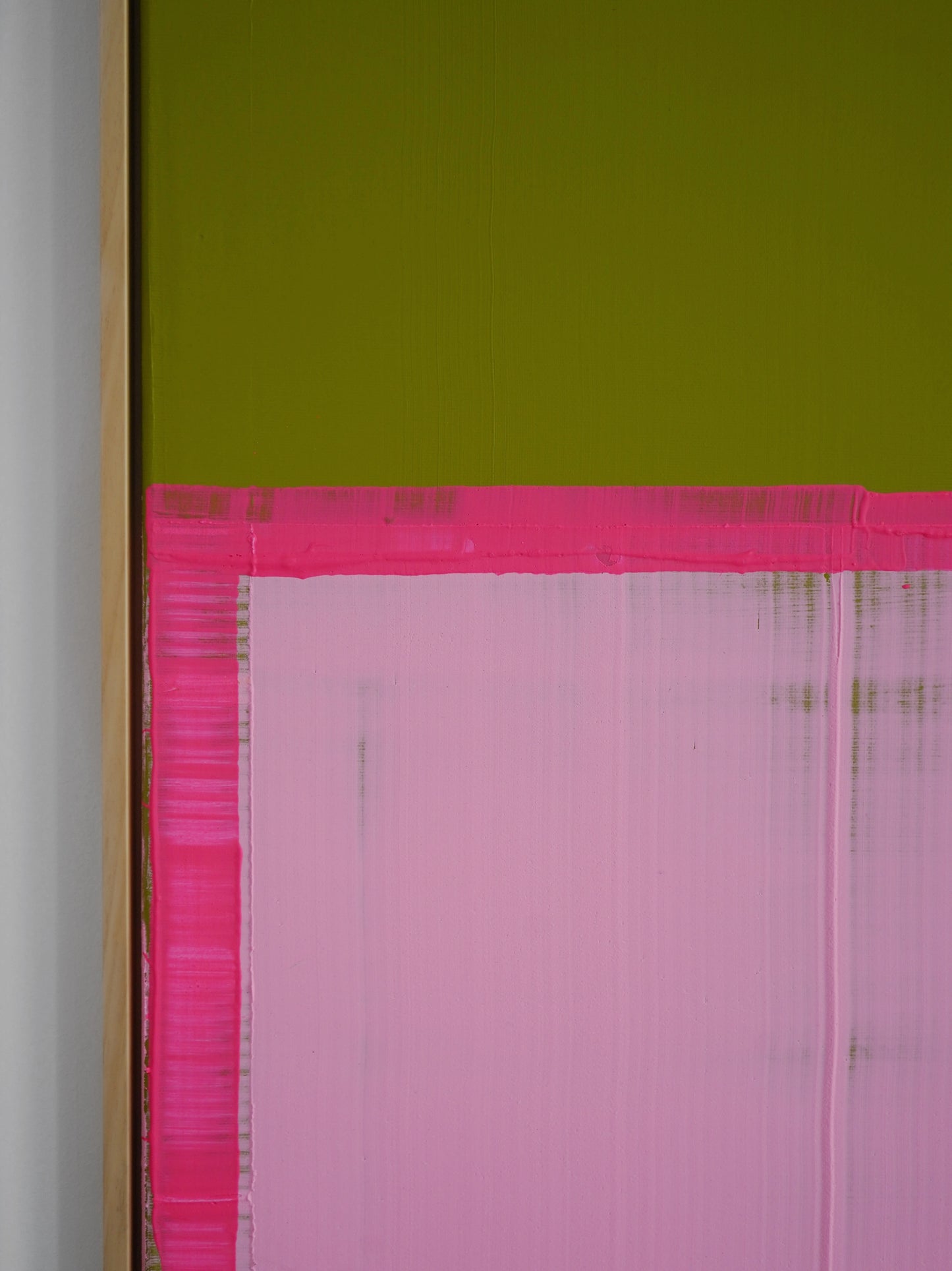 Abstraktes Bild - "Tagwerk I" 50 x 70 cm